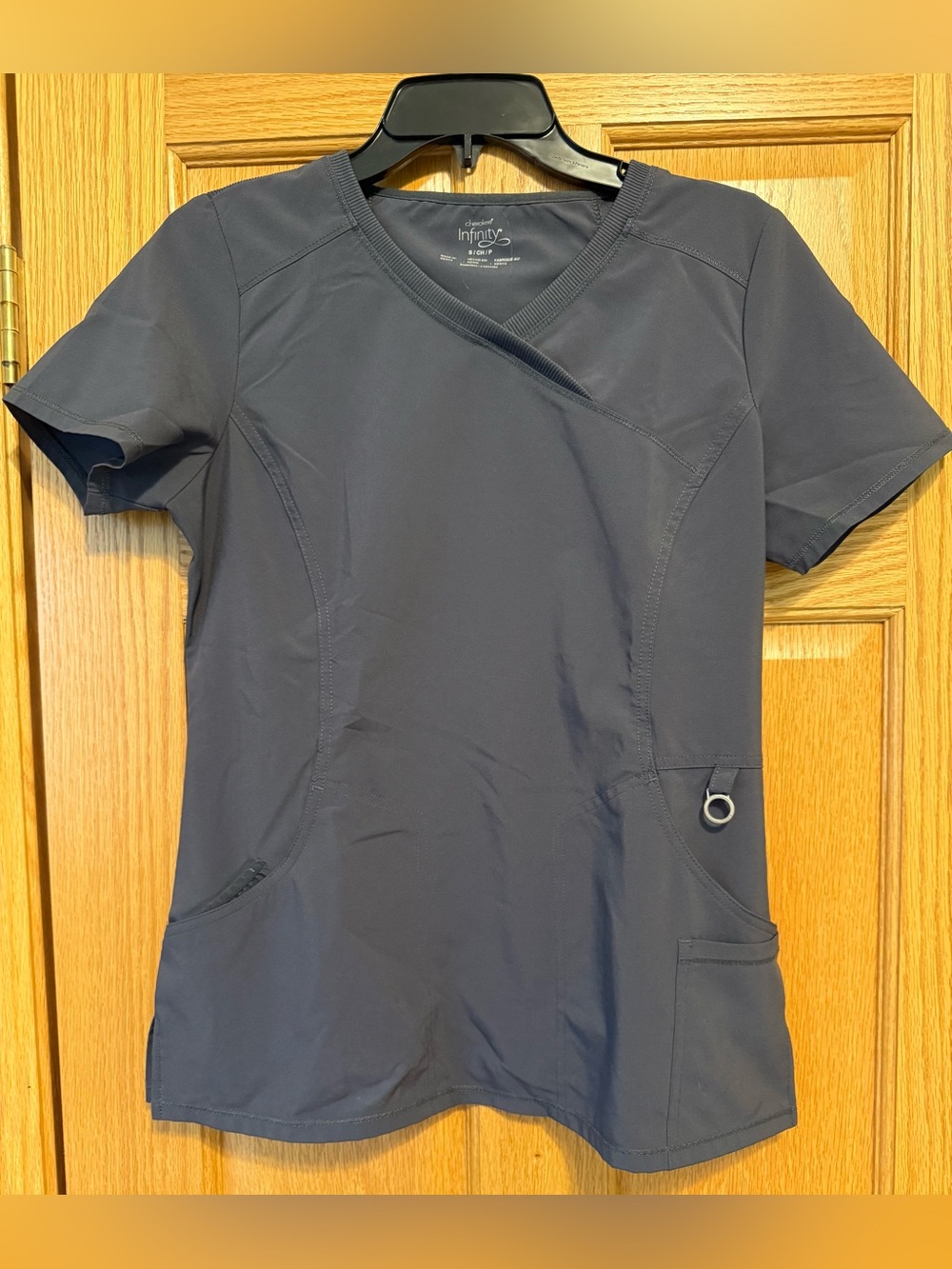 Cherokee Infinity Grey Scrub Set